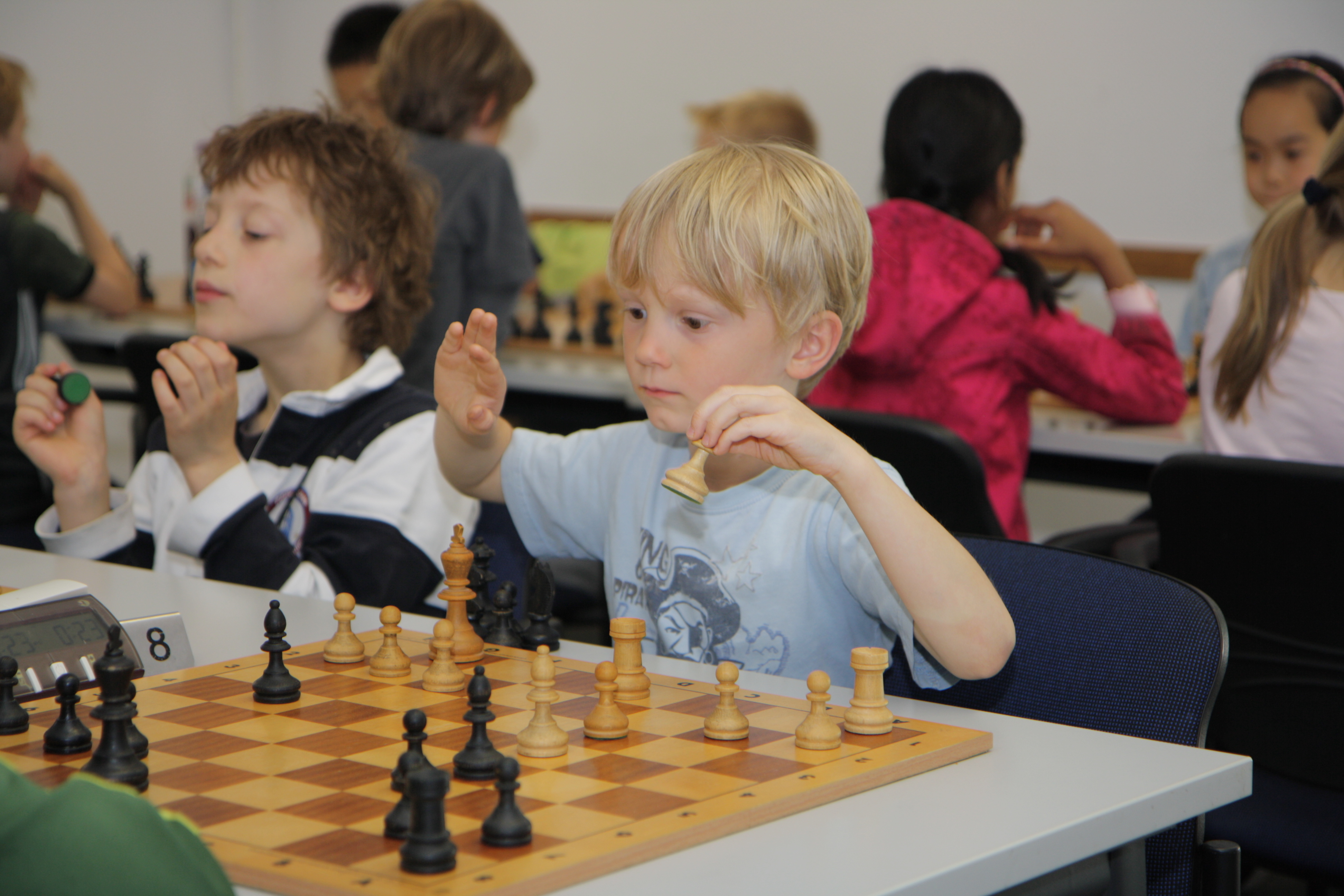 Kids-Cup: Spannung und Spaß, Emotionen und Ambitionen: Raimund v. Krosig und Florian Felten (von links nach rechts) 