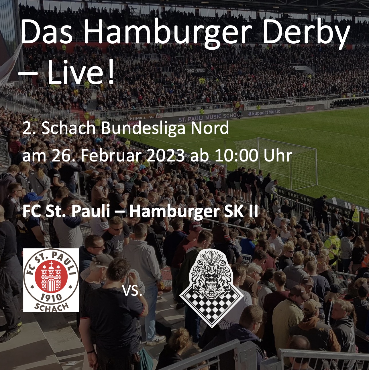 Die Vorfreude auf das Derby ist bei beiden Vereinen groß! Foto: FC St. Pauli