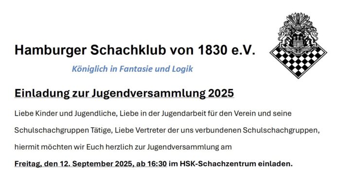 HSK Jugendmitgliederversammlung 2025
