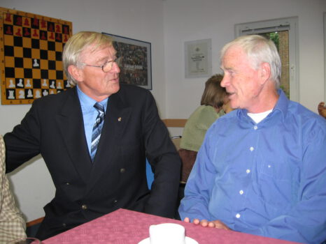 Hans Krieger (li.) und Claus Langmann (re.) | Foto: HSK Archiv