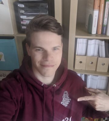 IM, Spitzentrainer, traurig-treuer HSV Fan und trotz all der emotionalen Achterbahnfahrten immer für "seinen" Klub am Start: "Maltinho" Malte Colpe Zweitbester Torjäger unseres Bundesiga-Online-Teams. | Foto: Malte Colpe