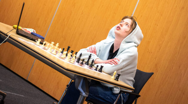 Eline Roebers in voller Konzentration im Sportzentrum Papendal! | Foto: Lennart Ootes